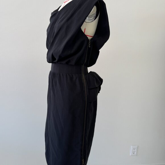 Like new Cowl Neck Midi Length Dress Lanvin - Picture 6 of 7